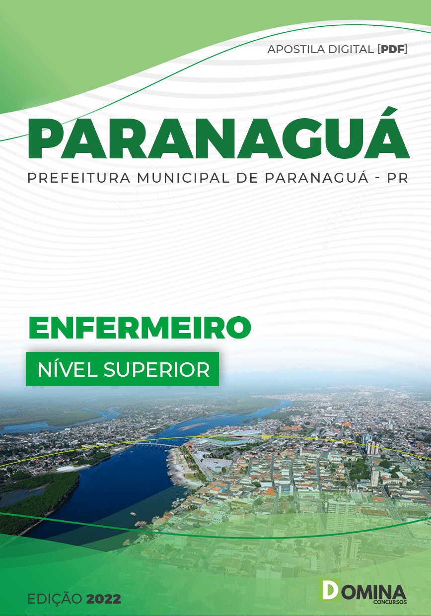 Apostila Digital Concurso Pref Paranaguá PR 2022 Enfermeiro