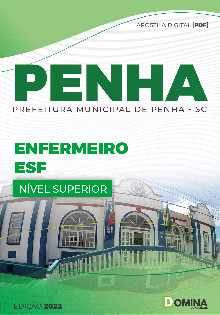 Apostila Digital Pref Penha SC 2022 Enfermeiro ESF