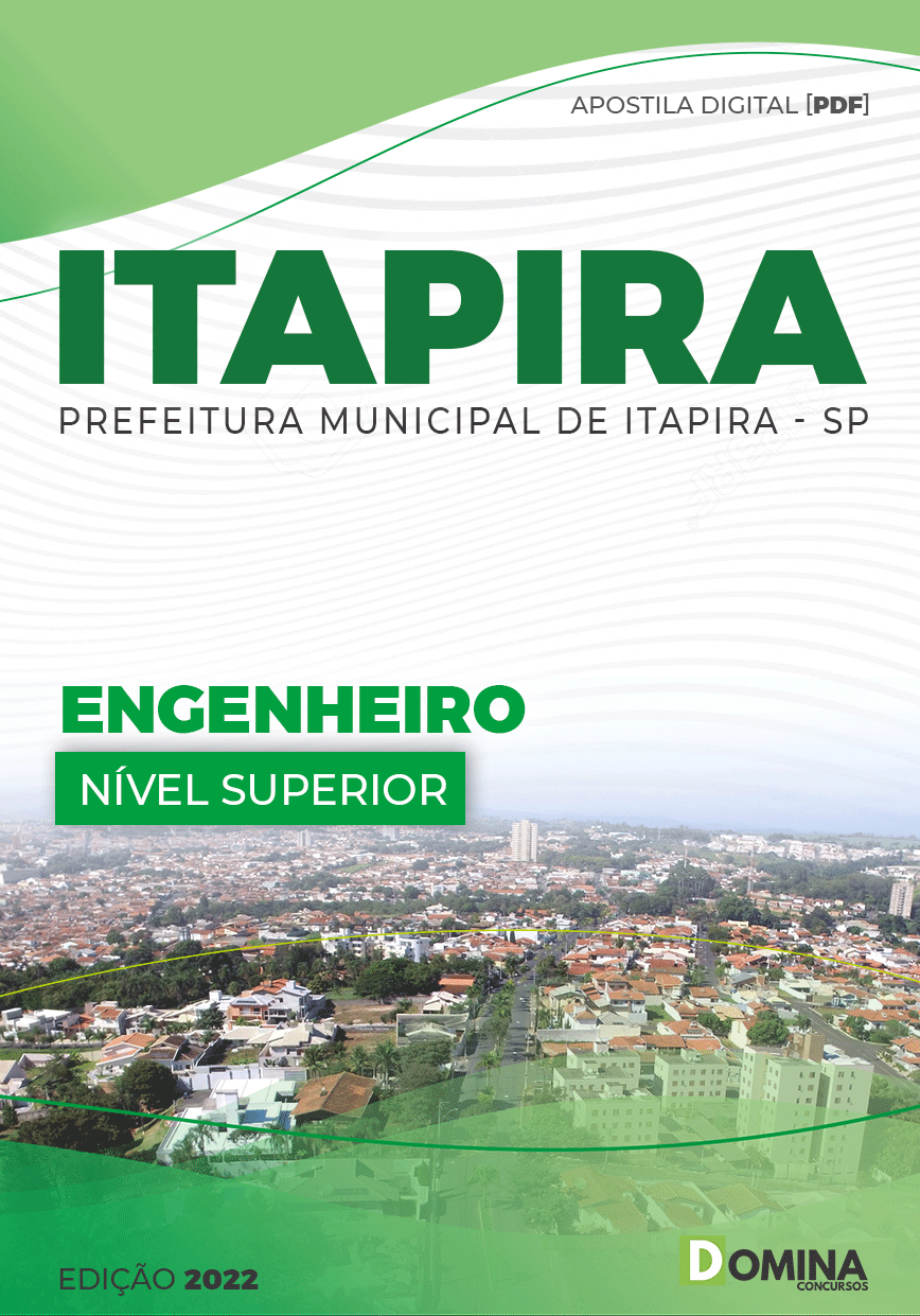 Apostila Concurso Pref Itapira SP 2022 Engenheiro