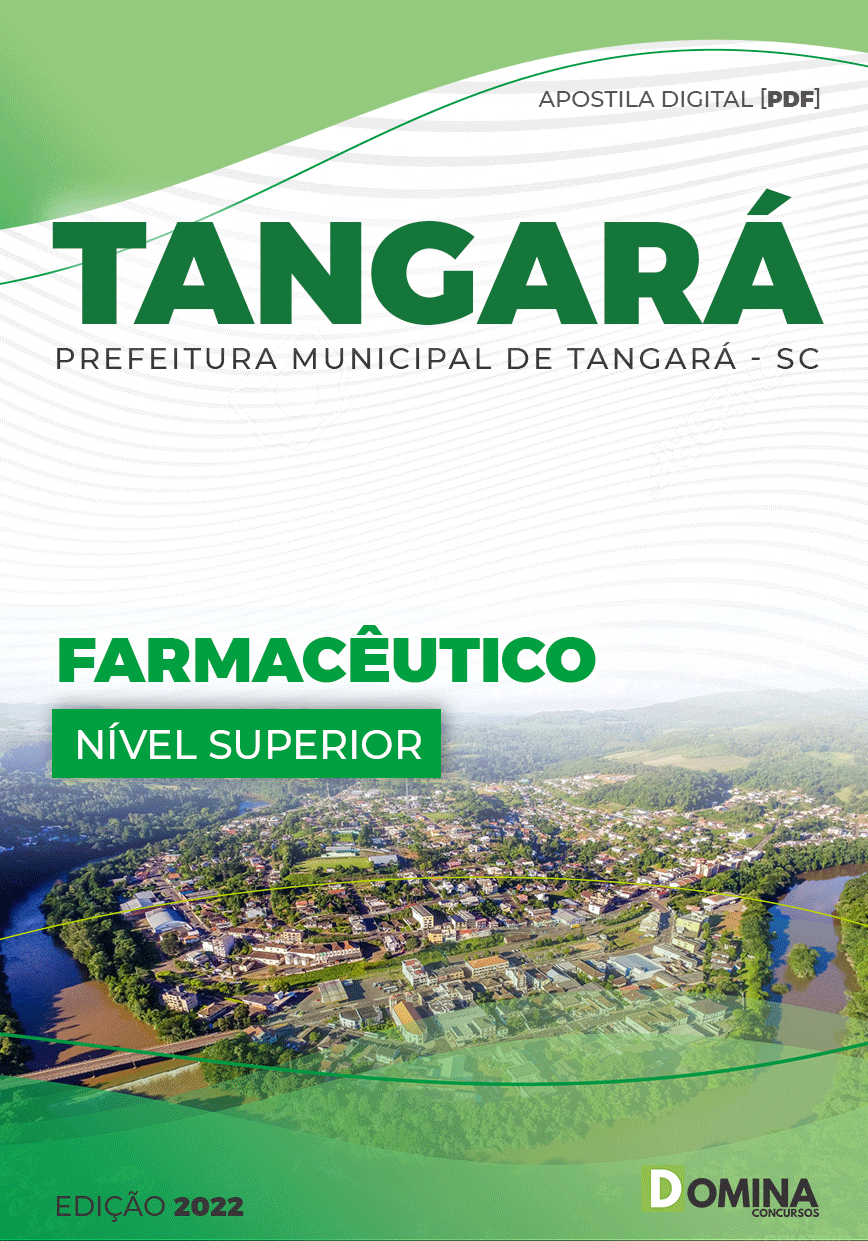 Apostila Concurso Pref Tangará SC 2022 Farmacêutico