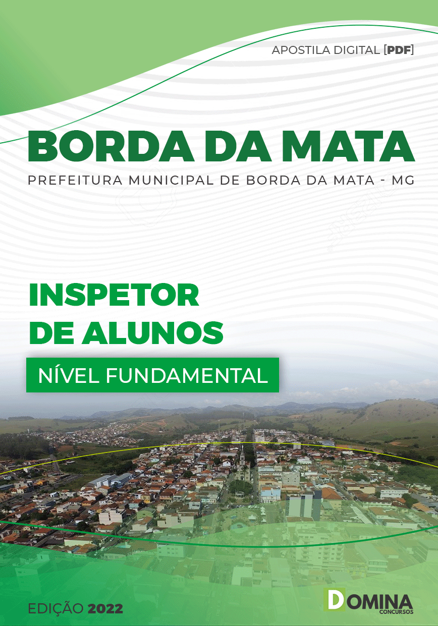 Apostila Concurso Pref Orindiúva SP 2022 Inspetor Alunos