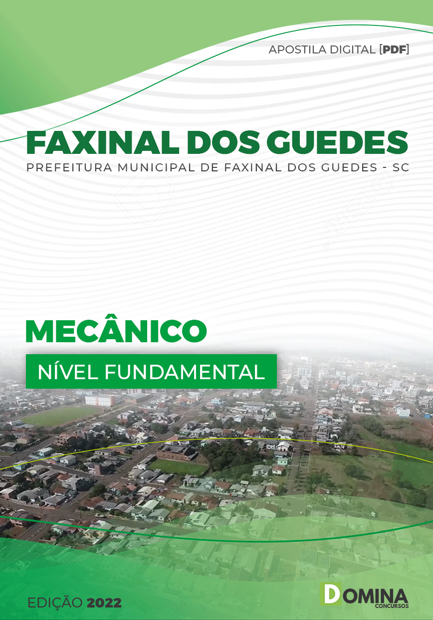 Apostila Pref Faxinal dos Guedes SC 2022 Mecânico