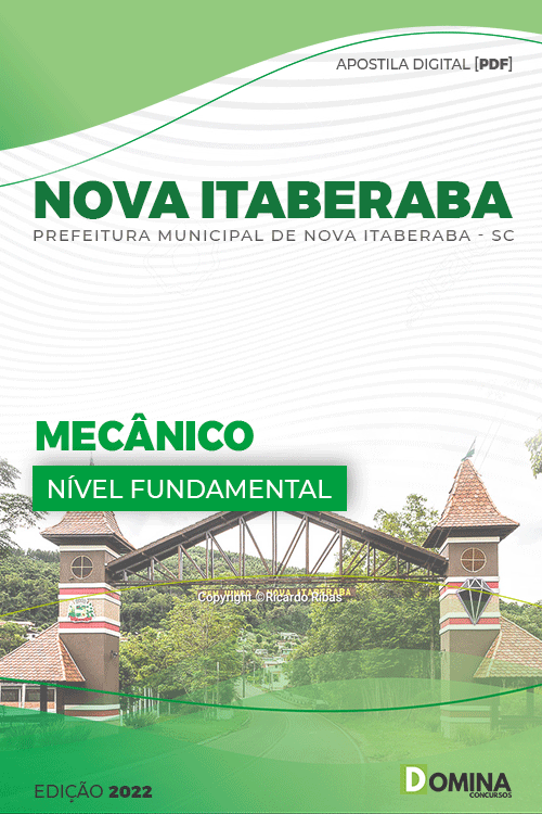 Apostila Digital Pref Nova Itaberaba SC 2022 Mecânico