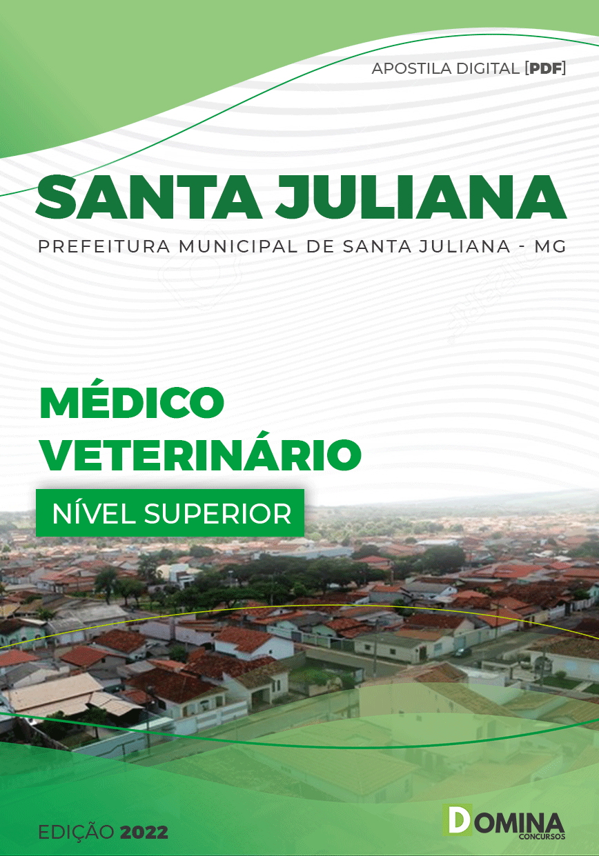 Apostila Digital Pref Santa Juliana MG 2022 Médico Veterinário