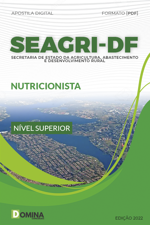 Apostila Digital Concurso SEAGRI DF 2022 Nutricionista