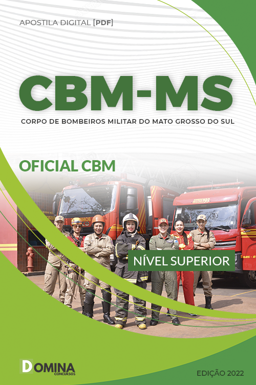 Apostila Digital Concurso CBM MS 2022 Soldado CBM