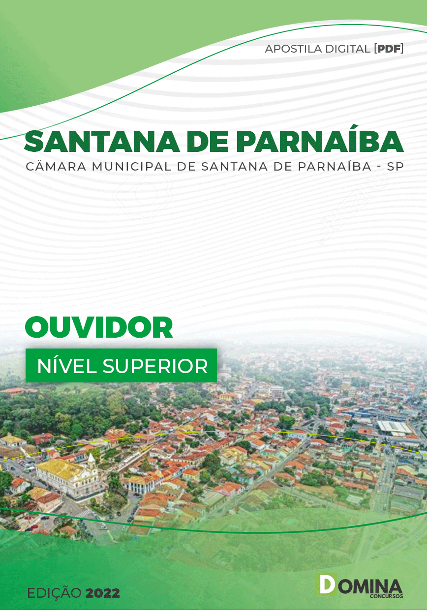 Apostila Câmara Santana Parnaíba SP 2022 Ouvidor