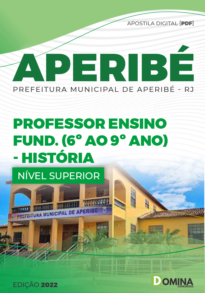 Apostila Pref Aperibé RJ 2022 Professor Ens Fund História