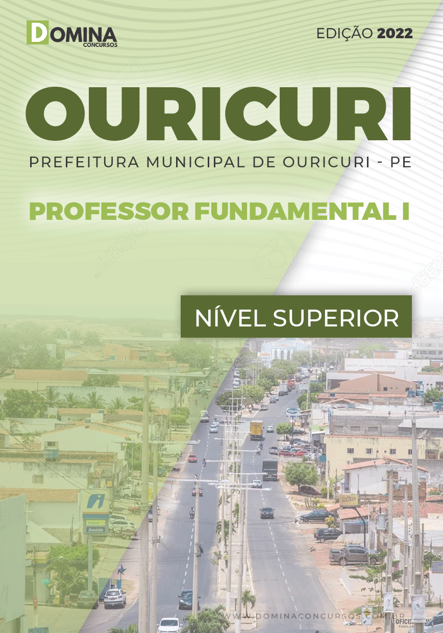 Apostila Pref Ouricuri PE 2022 Professor Fundamental I