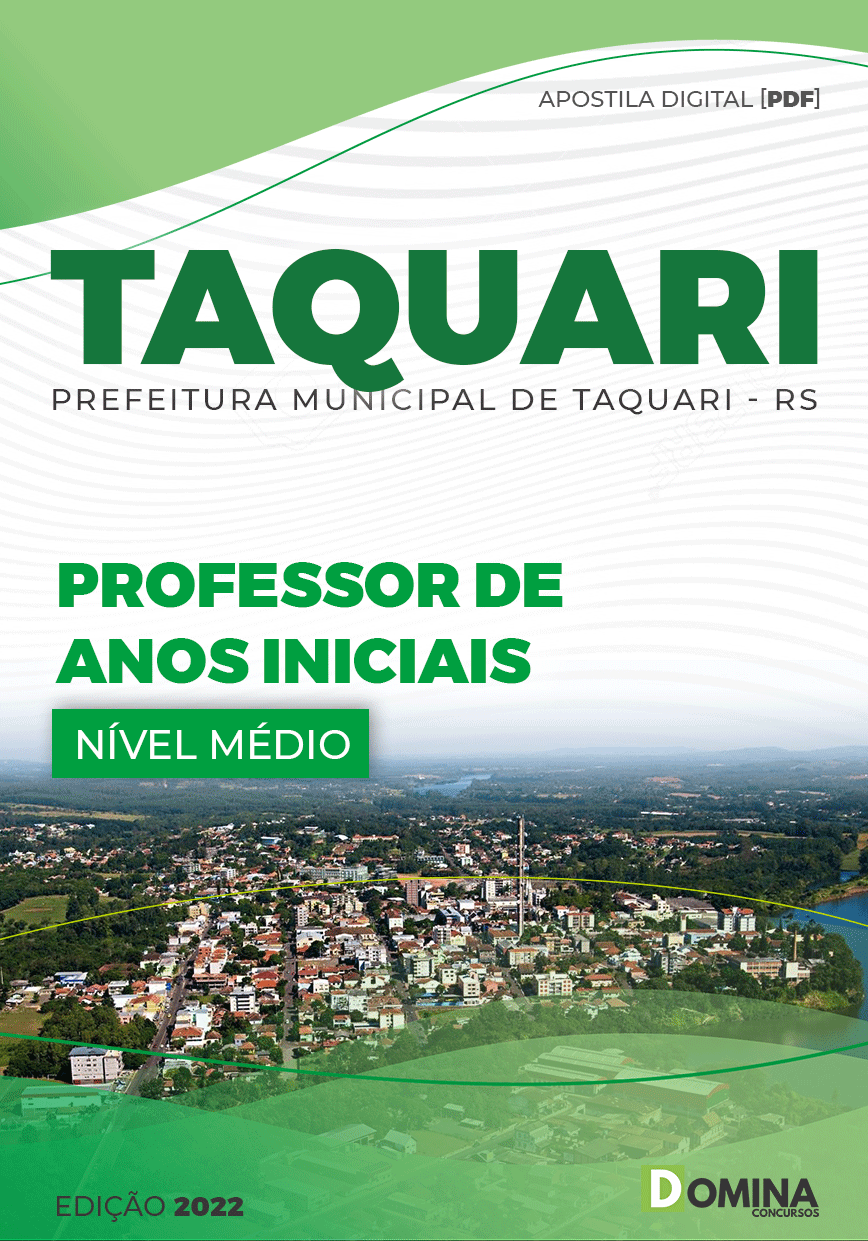 Apostila Concurso Pref Taquari RS 2022 Professor Anos Inicias