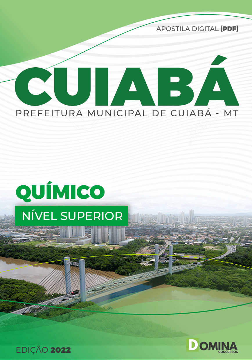 Apostila Digital Concurso Pref Cuiabá MT 2022 Químico