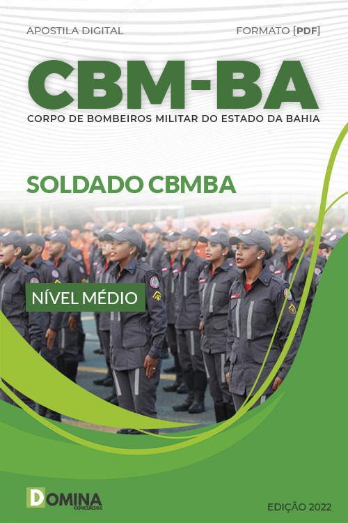Apostila Concurso CBM BA 2023 Soldado CBMBA