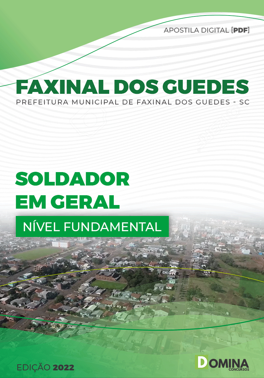 Apostila Pref Faxinal dos Guedes SC 2022 Soldador Geral