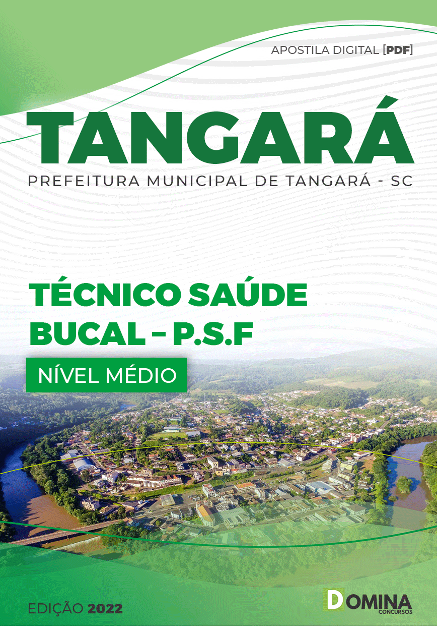 Apostila Pref Tangará SC 2022 Técnico Saúde Bucal PSF