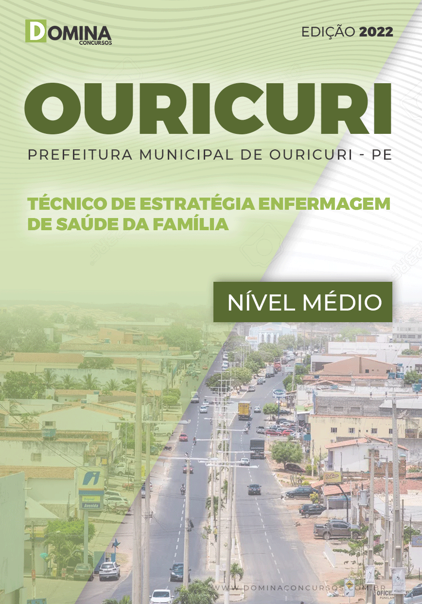 Apostila Pref Ouricuri PE 2022 Técnico Estratégia Enferm Saúde Família
