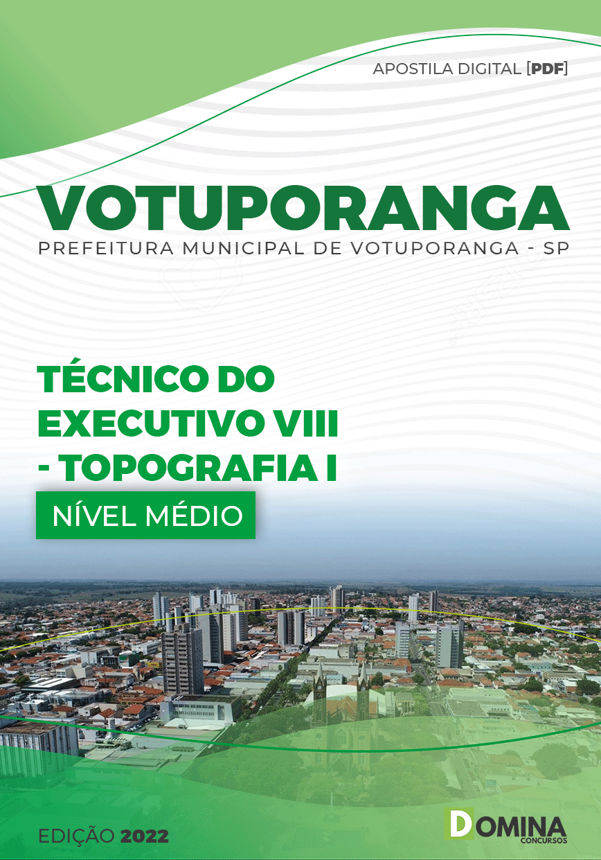 Apostila Técnico em Topografia Votuporanga SP 2024