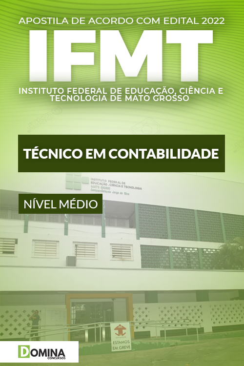 Apostila Concurso IFMT 2023 Técnico em Contabilidade
