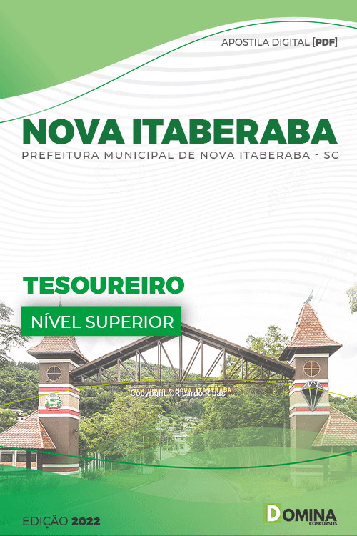 Apostila Digital Pref Nova Itaberaba SC 2022 Tesoureiro