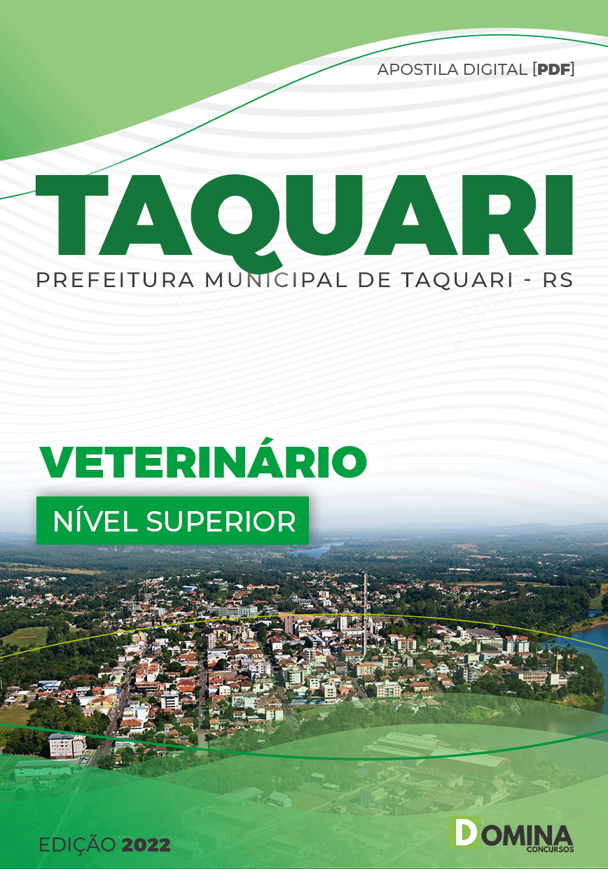 Apostila Concurso Pref Taquari RS 2022 Veterinário