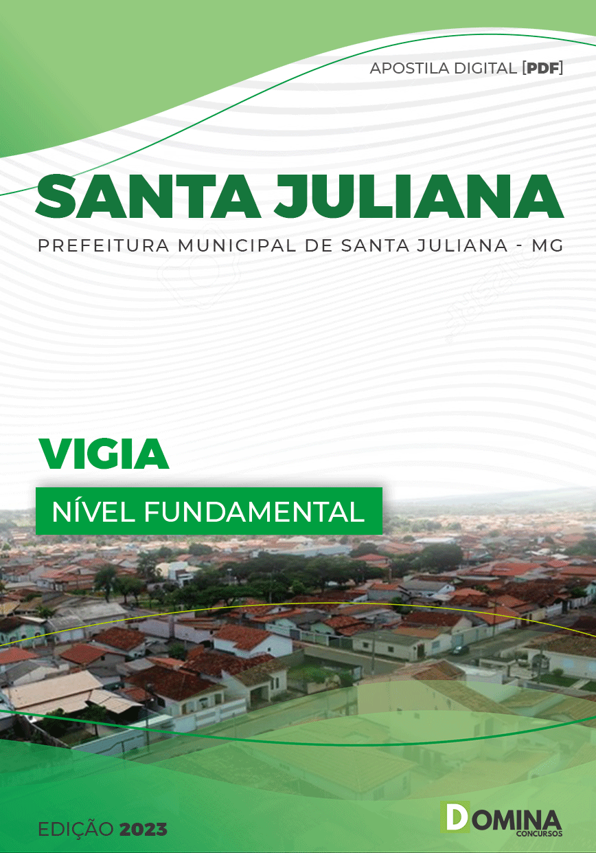 Apostila Concurso Pref Santa Juliana MG 2022 Vigia
