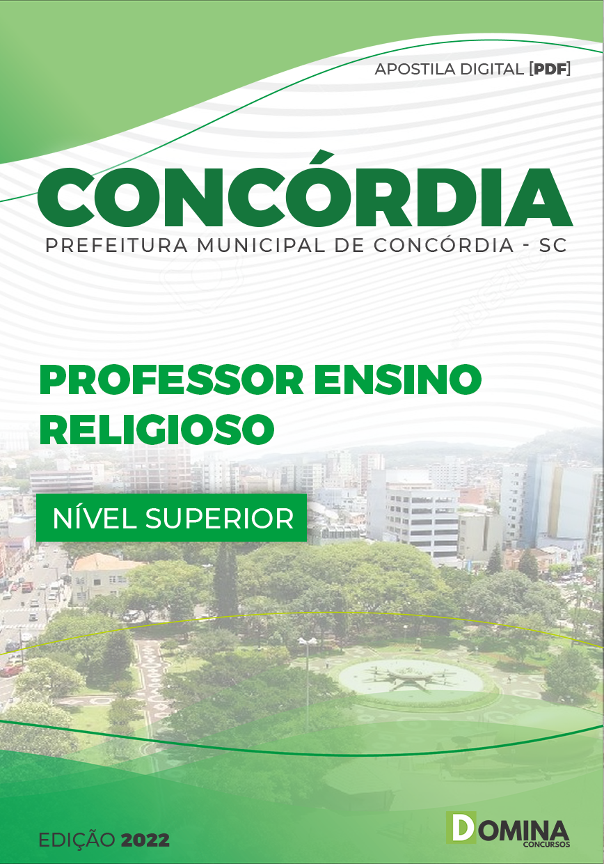 Apostila Pref Concórdia SC 2022 Professor Ensino Religioso