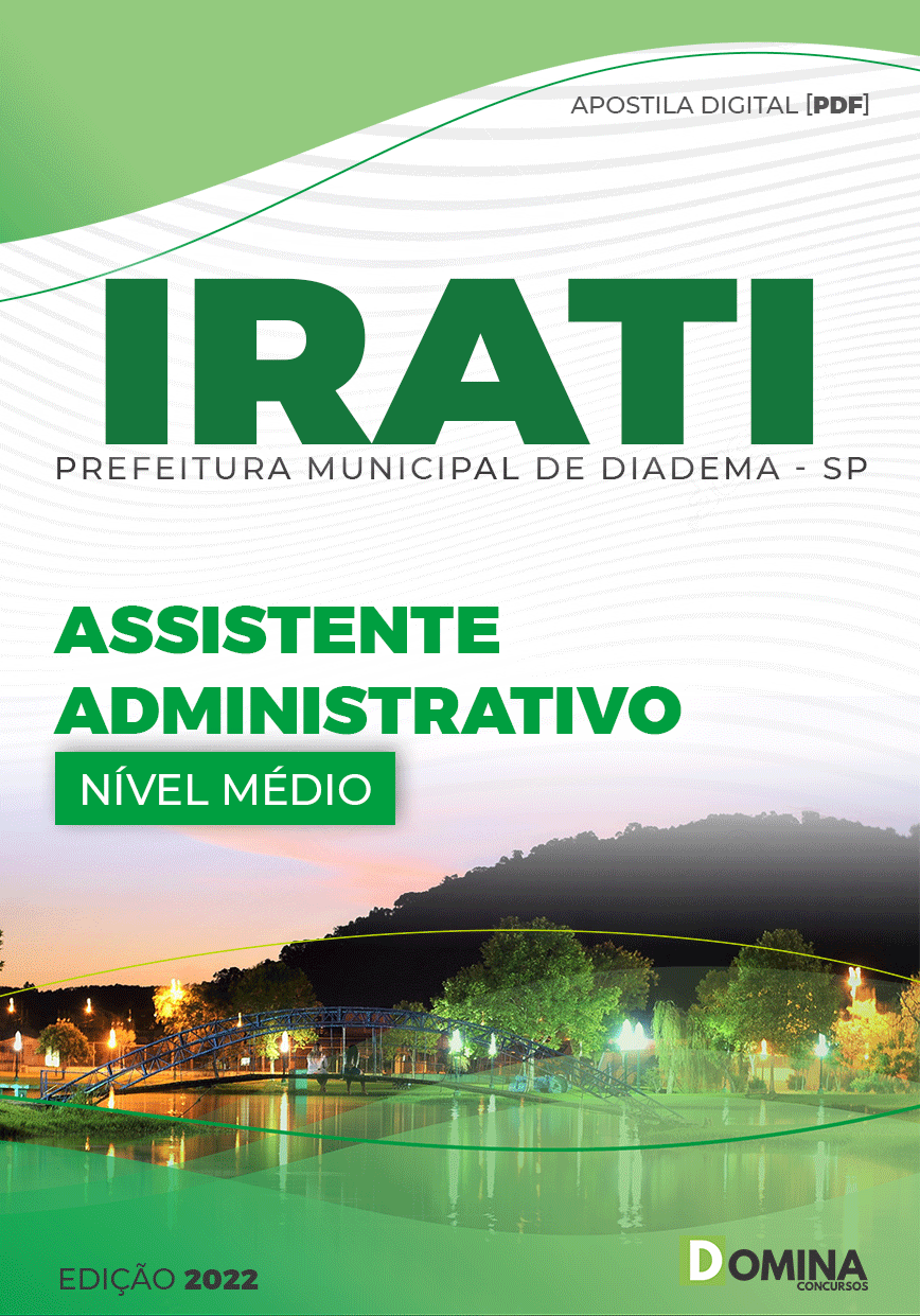 Apostila Pref Irati PR 2022 Assistente Administrativo