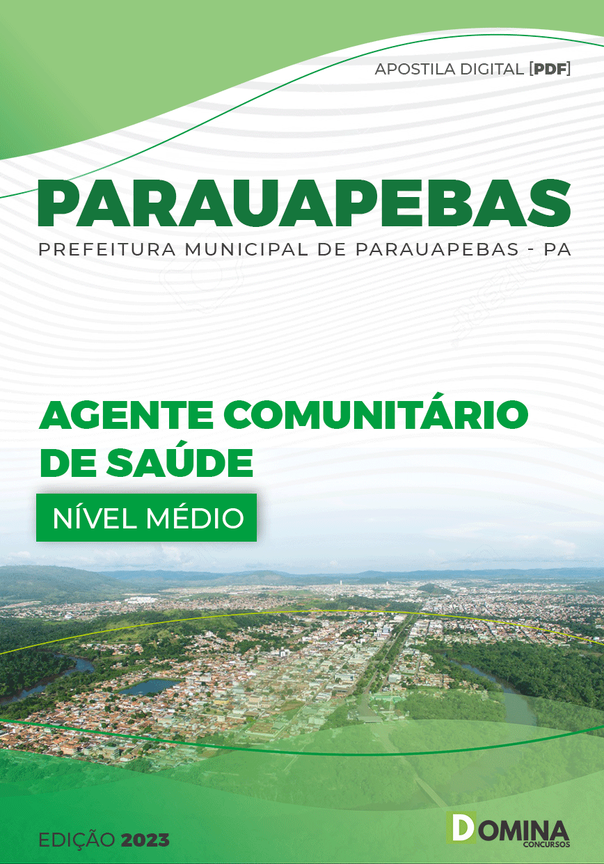 Apostila Pref Parauapebas PA 2022 Agente Comunitário Saúde
