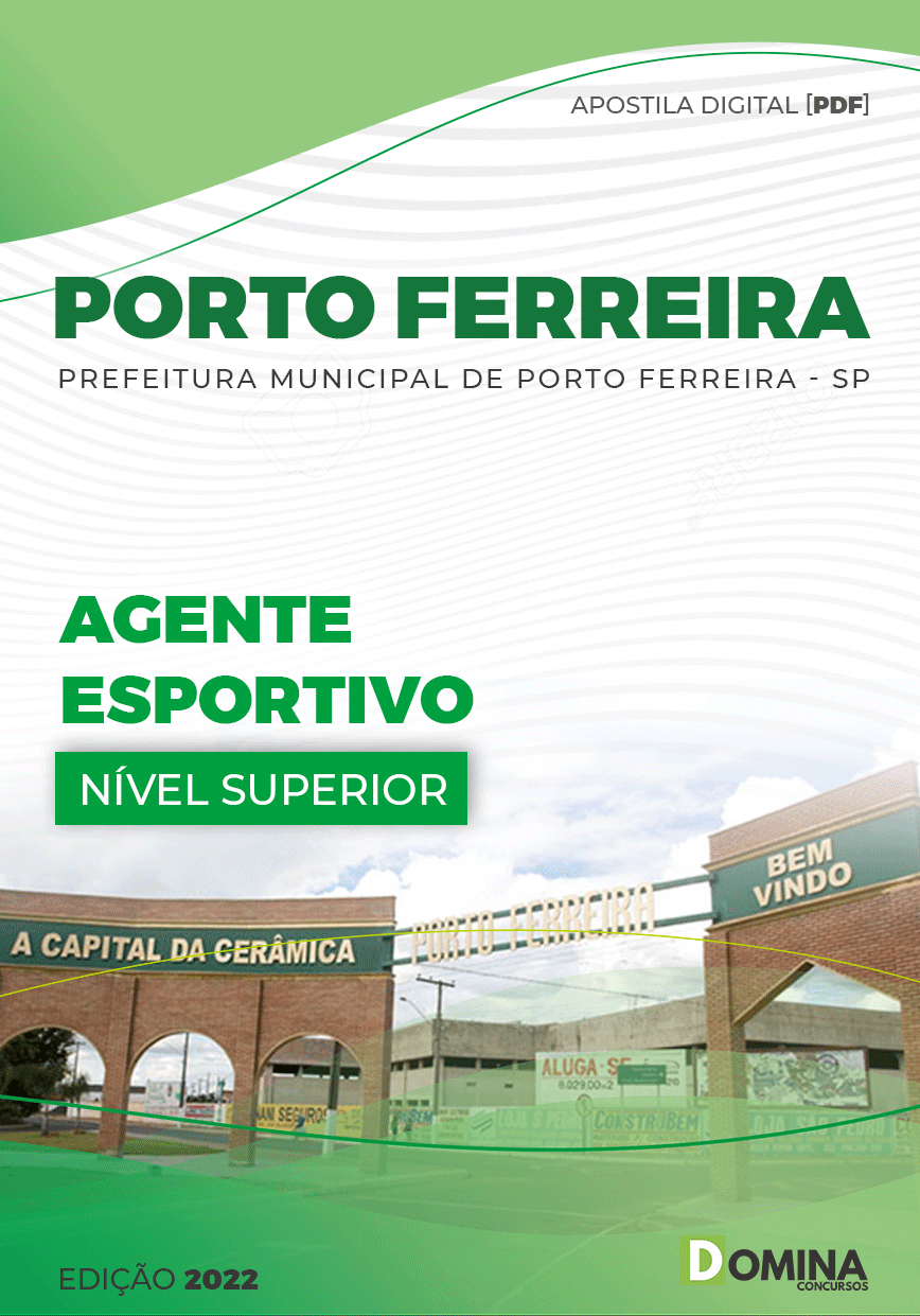 Apostila Pref Porto Ferreira SP 2022 Agente Esportivo