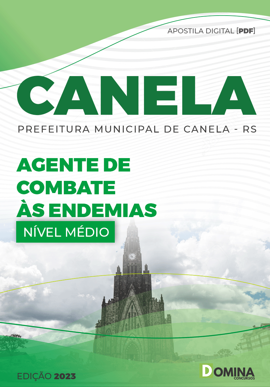 Apostila Digital Pref Canela RS 2023 Agente Trânsito