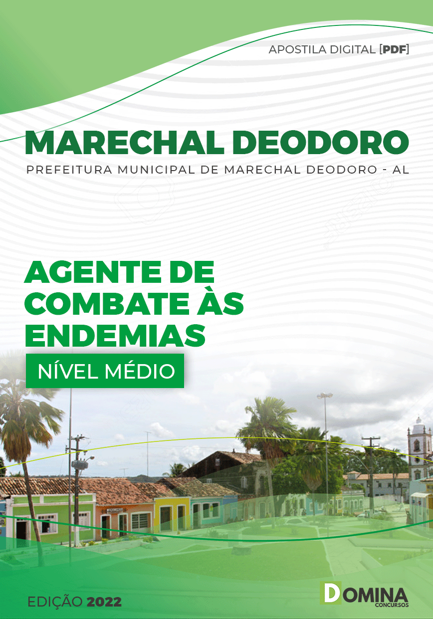 Apostila Pref Marechal Deodoro AL 2023 Agente Endemias
