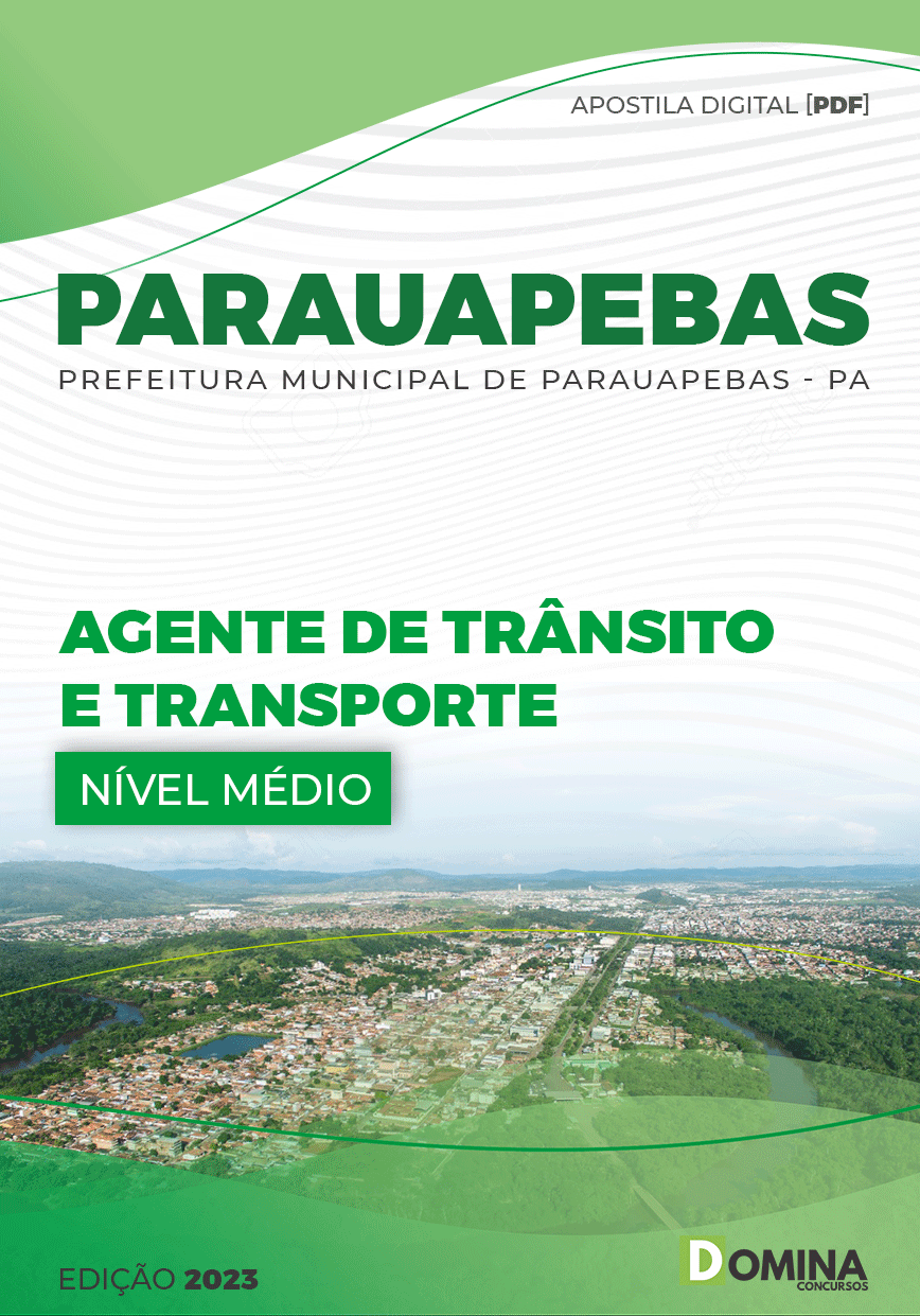 Apostila Pref Parauapebas PA 2022 Agente Trânsito Transporte