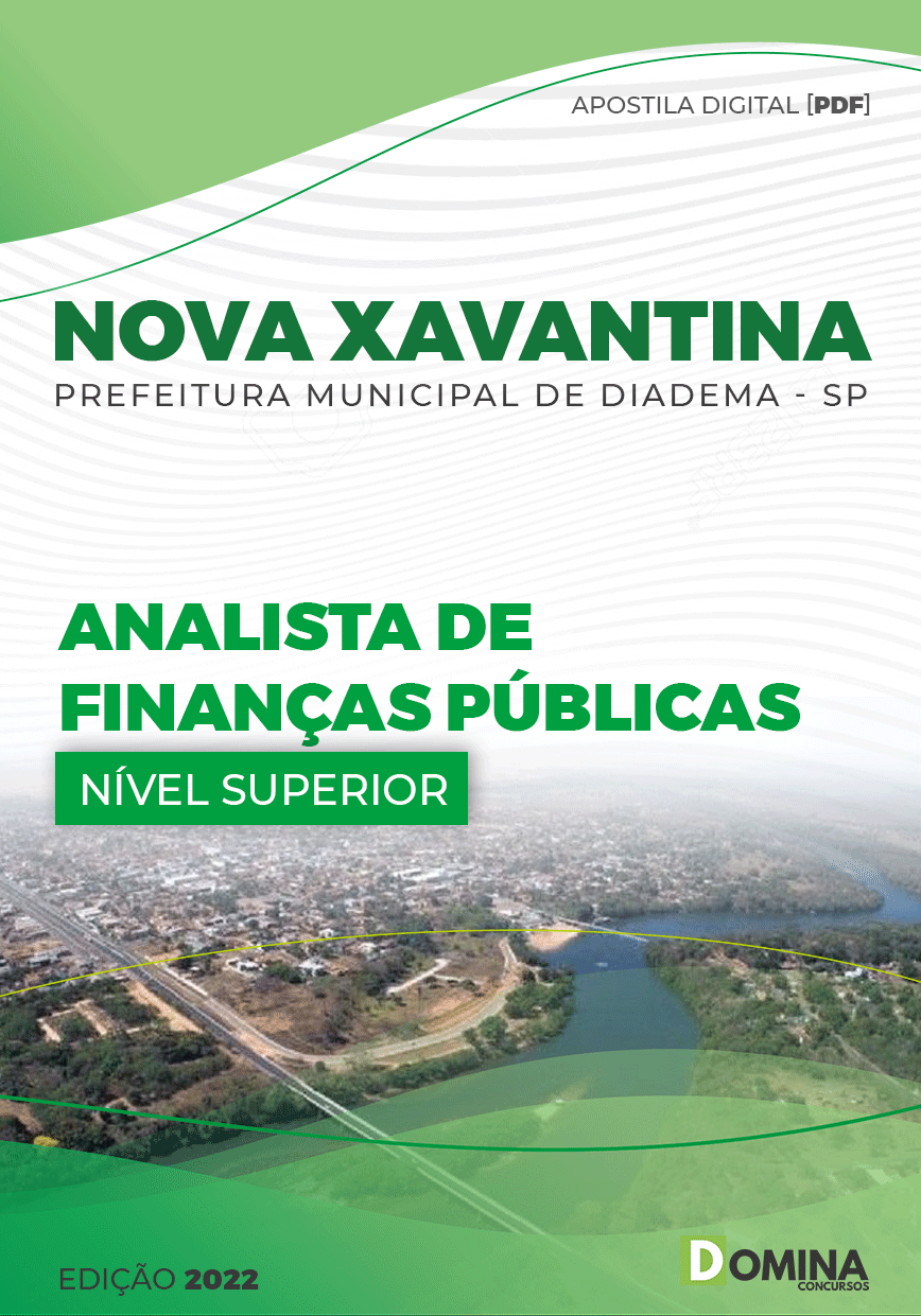 Apostila Pref Nova Xavantina MT 2023 Analista Finanças Públicas