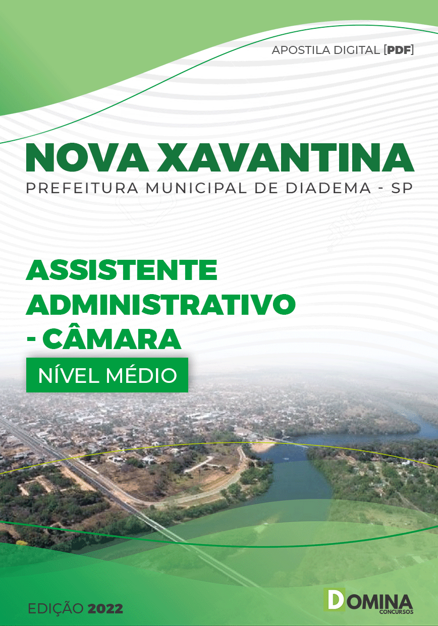 Apostila Pref Nova Xavantina MT 2023 Assistente Adm Câmara