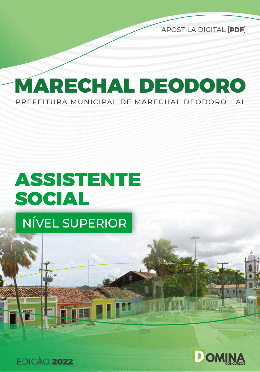 Apostila Pref Marechal Deodoro AL 2023 Assistente Social