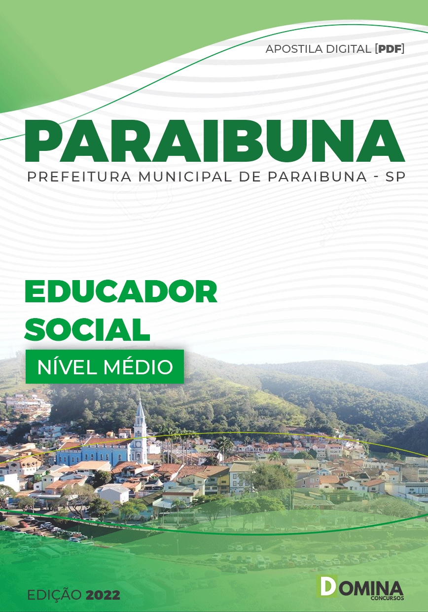 Apostila Digital Pref Paraibuna SP 2022 Educador Social