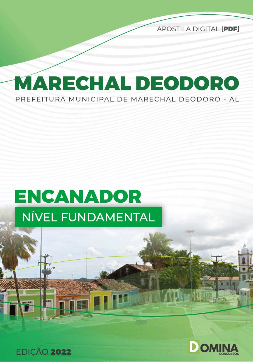 Apostila Digital Pref Marechal Deodoro AL 2023 Encanador