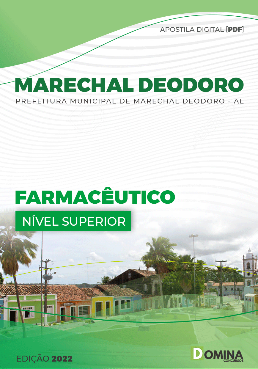 Apostila Pref Marechal Deodoro AL 2023 Farmacêutico