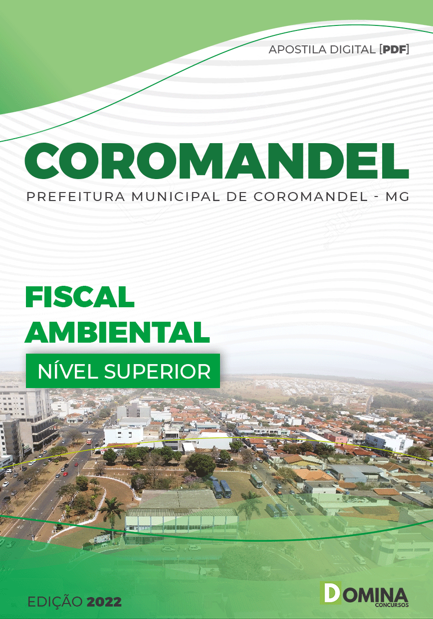 Apostila Pref Coromandel MG 2023 Fiscal Ambiental