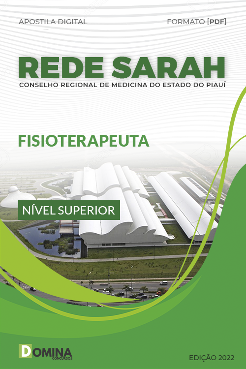 Apostila Concurso REDE SARAH 2022 Fisioterapeuta