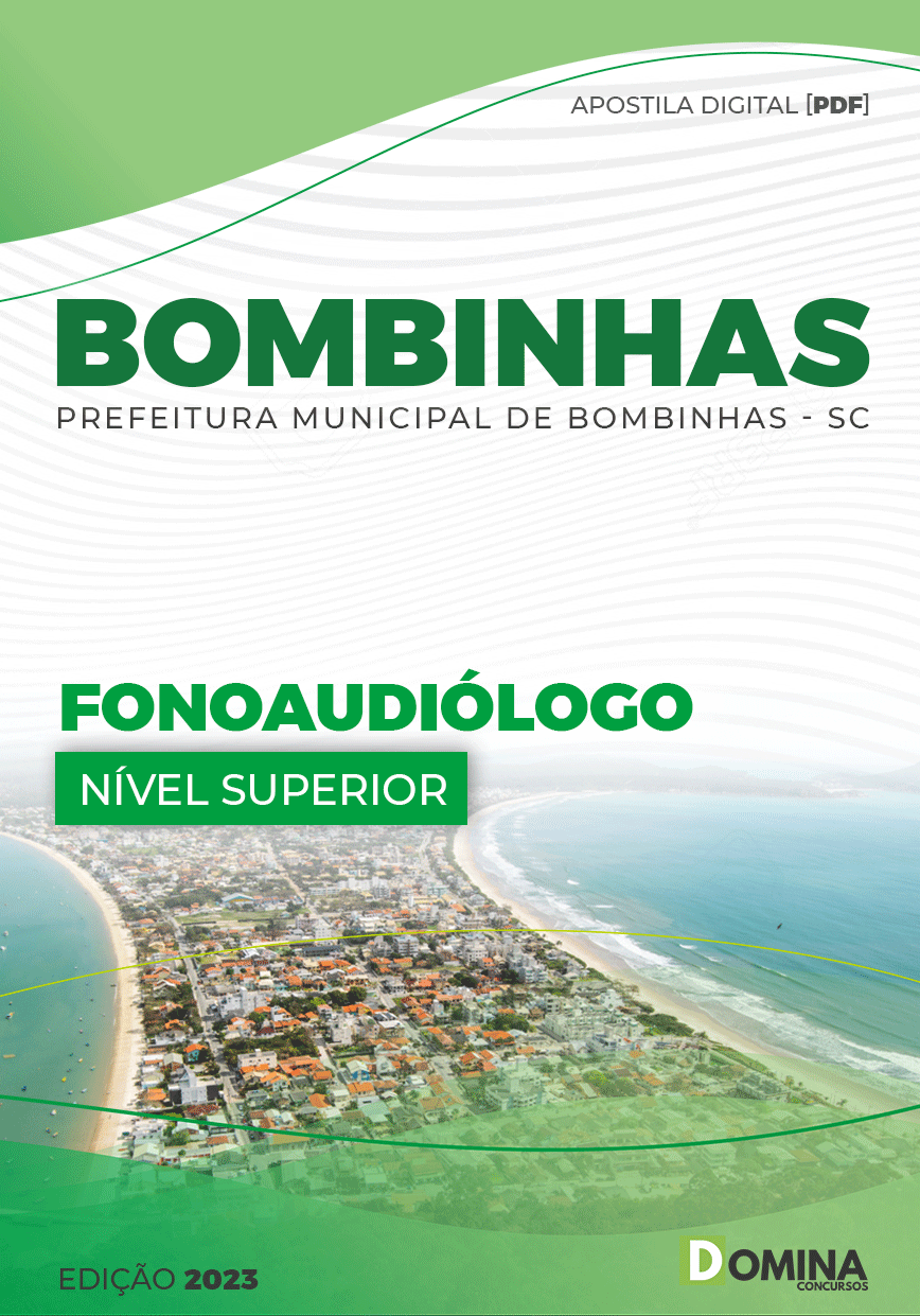 Apostila Digital Pref Bombinhas SC 2023 Fonoaudiólogo