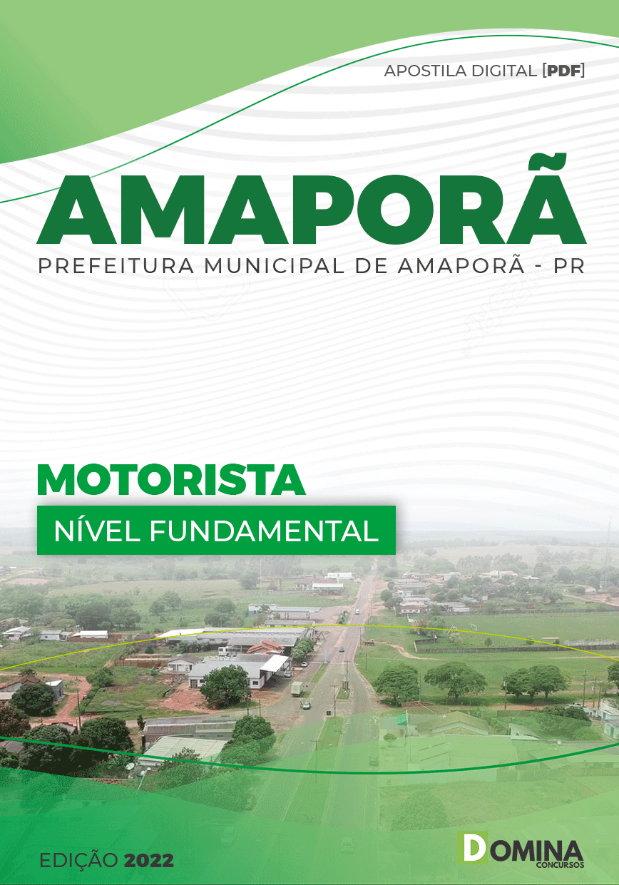 Apostila Concurso Pref Amaporã PR 2022 Atendente Farmácia