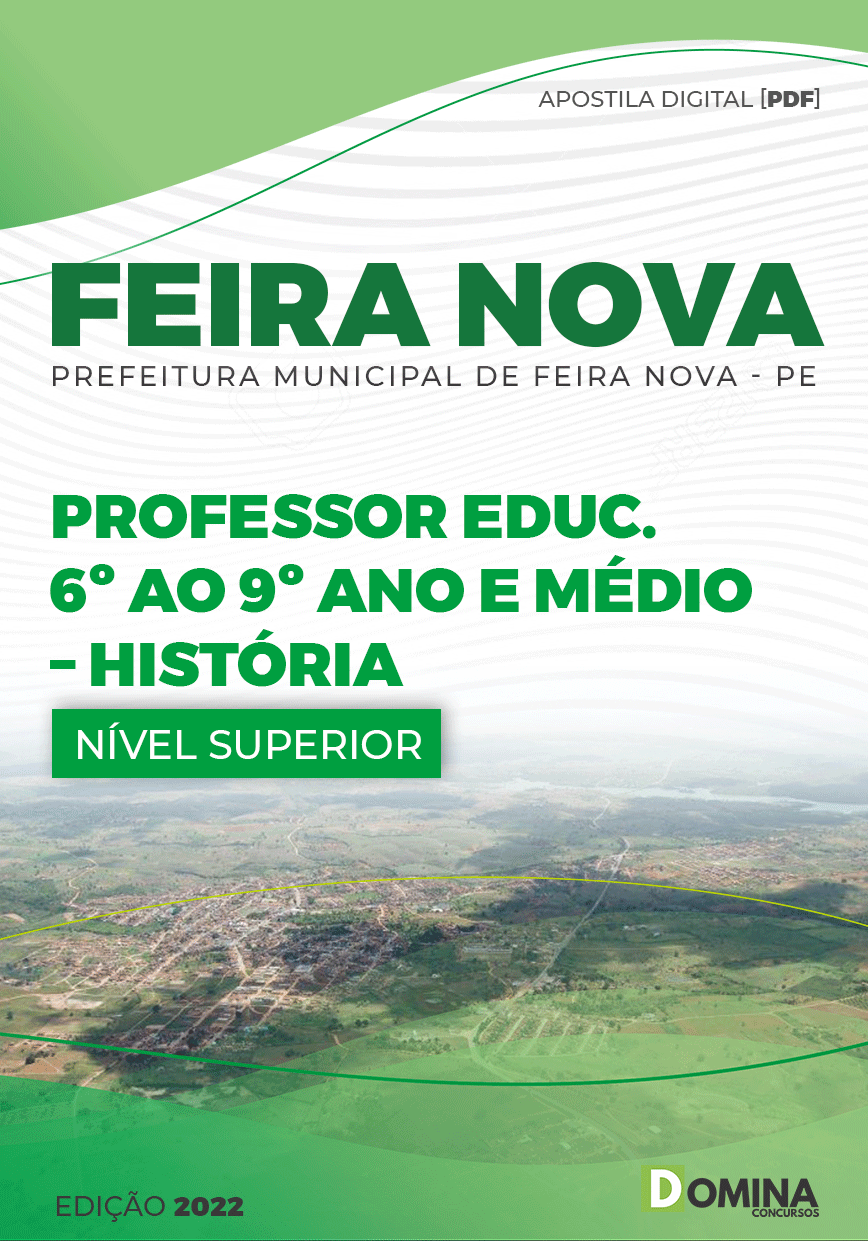 Apostila Pref Feira Nova PE 2022 Professor Educação Infantil