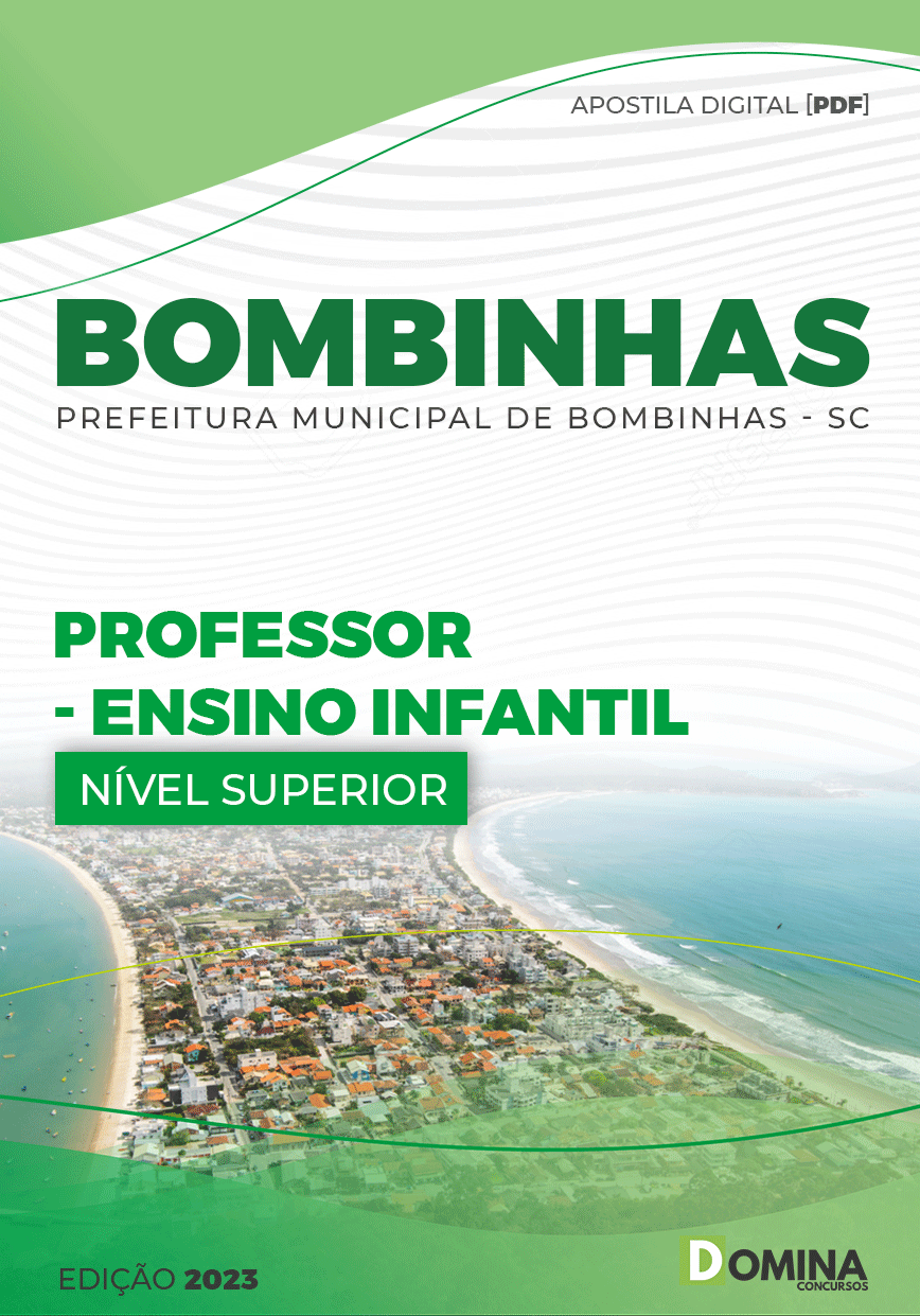 Apostila Pref Bombinhas SC 2023 Professor Educação Infantil