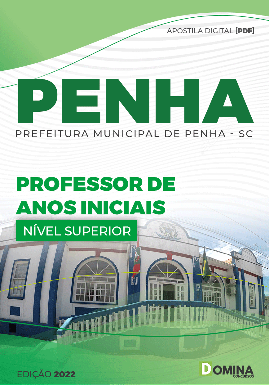 Apostila Digital Pref Penha SC 2022 Professor Anos Inicias
