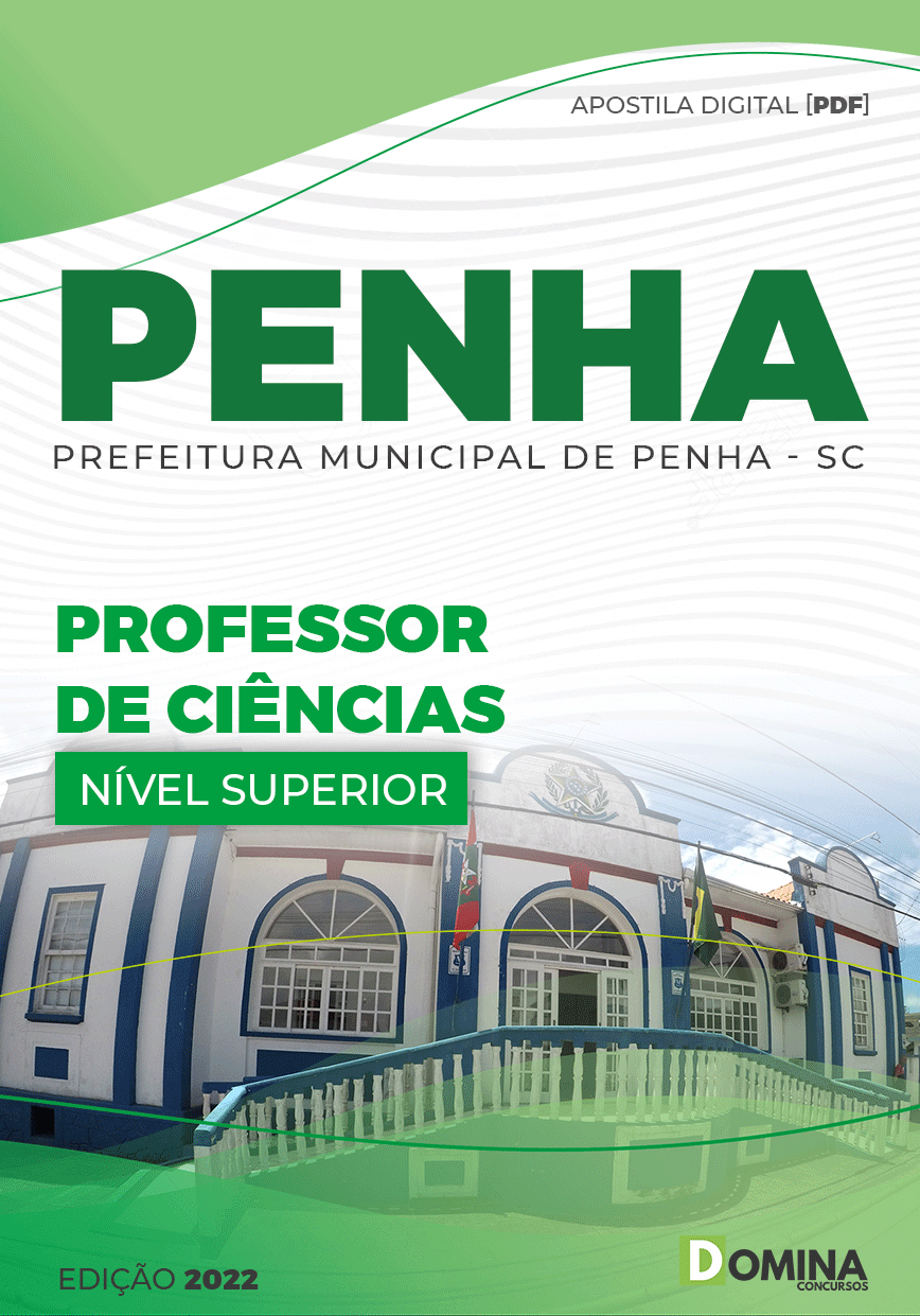 Apostila Concurso Pref Penha SC 2022 Professor Ciências