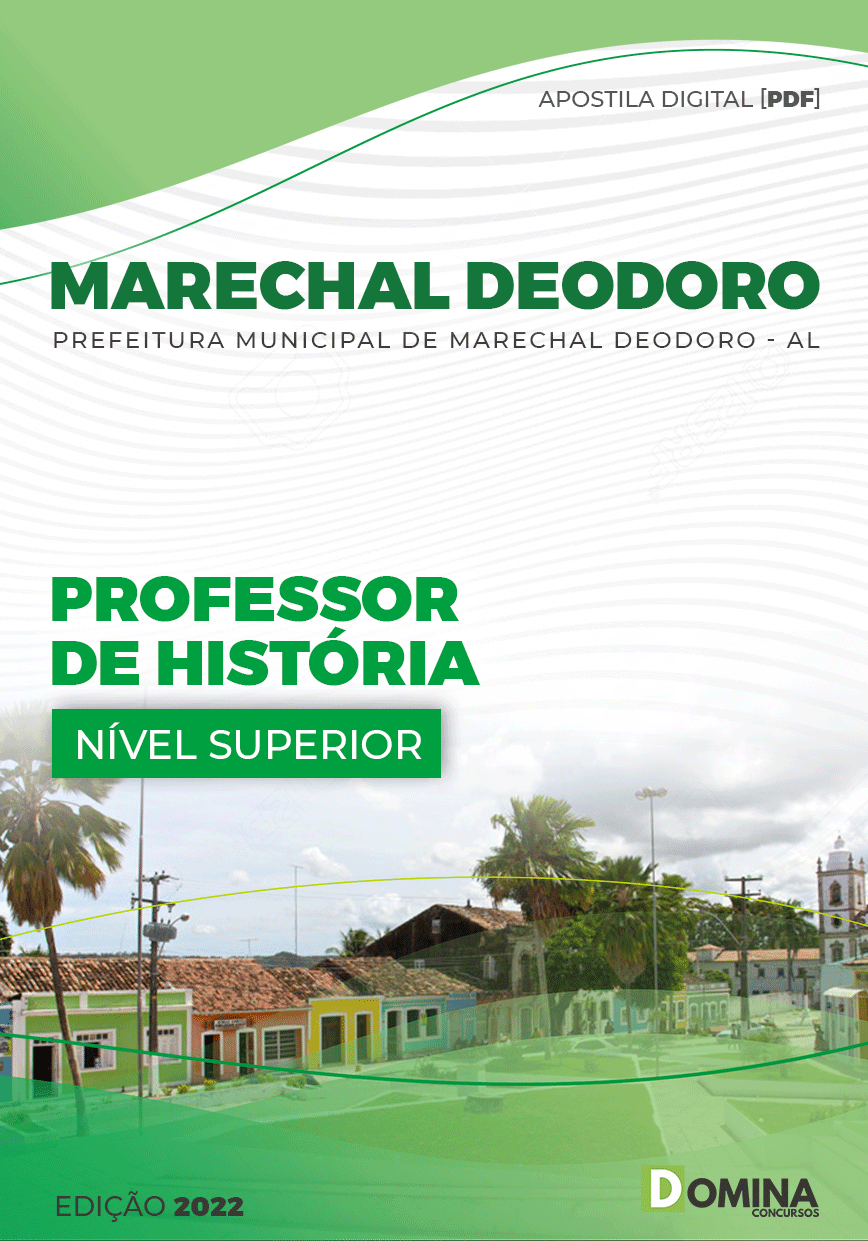 Apostila Pref Marechal Deodoro AL 2023 Professor História