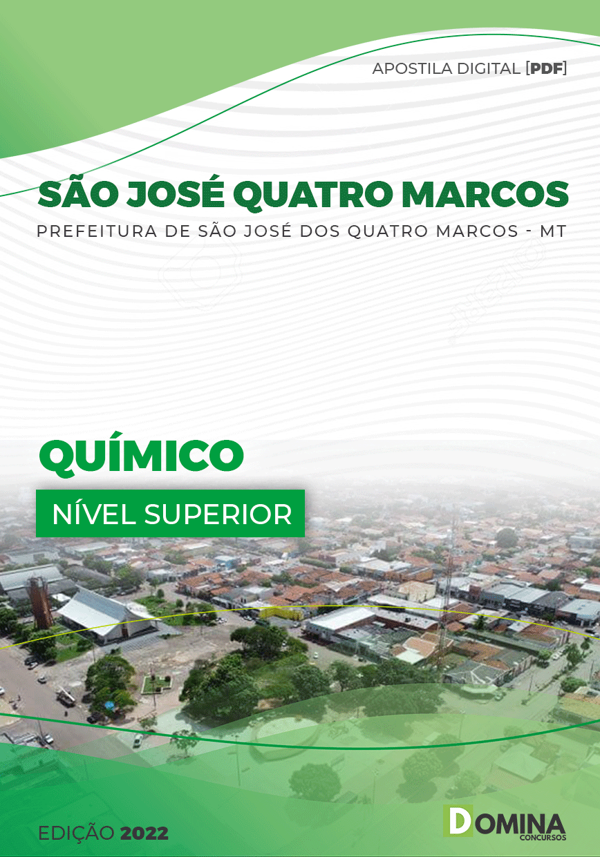 Apostila Pref São José Quatro Marcos MT 2022 Químico