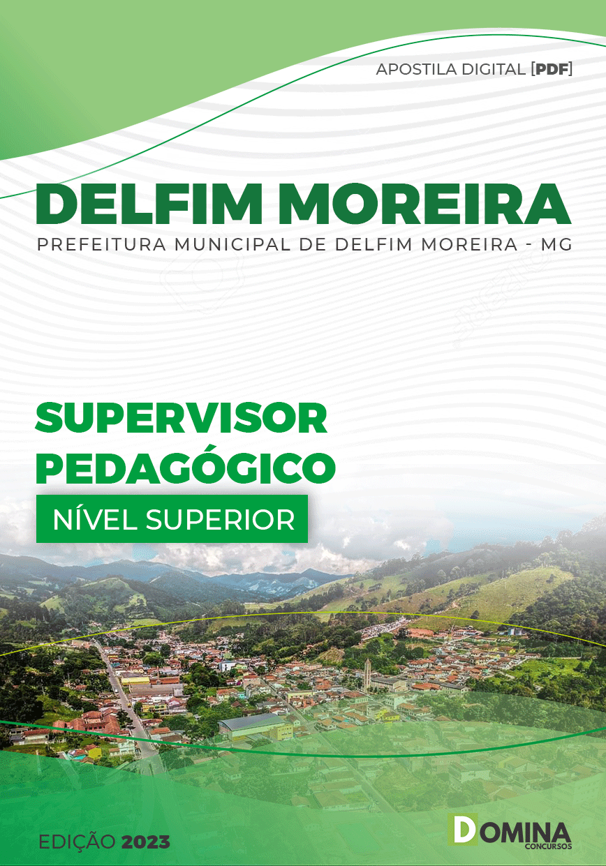 Apostila Pref Delfim Moreira MG 2023 Supervisor Pedagógico
