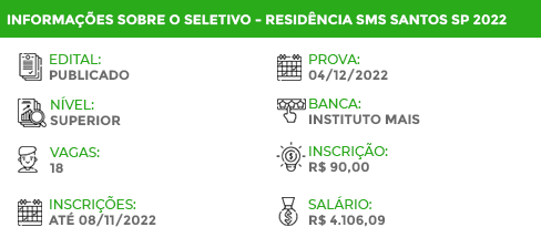 Apostila SMS Santos SP 2022 Residente Saúde Educação Física