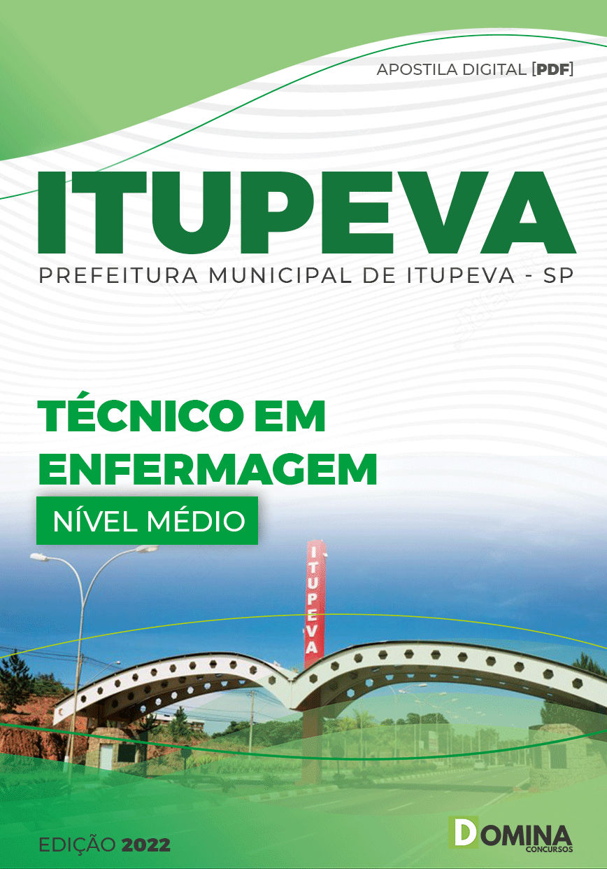 Apostila Digital Pref ITUPEVA SP 2022 Técnico Enfermagem